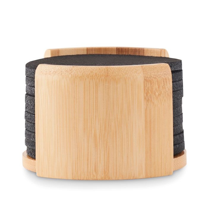 MO6447-40Bahia RPET-Untersetzer-Set_ Holz