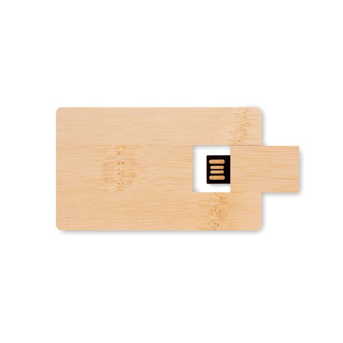 MO1203-40Creditcard Plus 16GB USB Stick Bambus_ Holz_ 16 GB