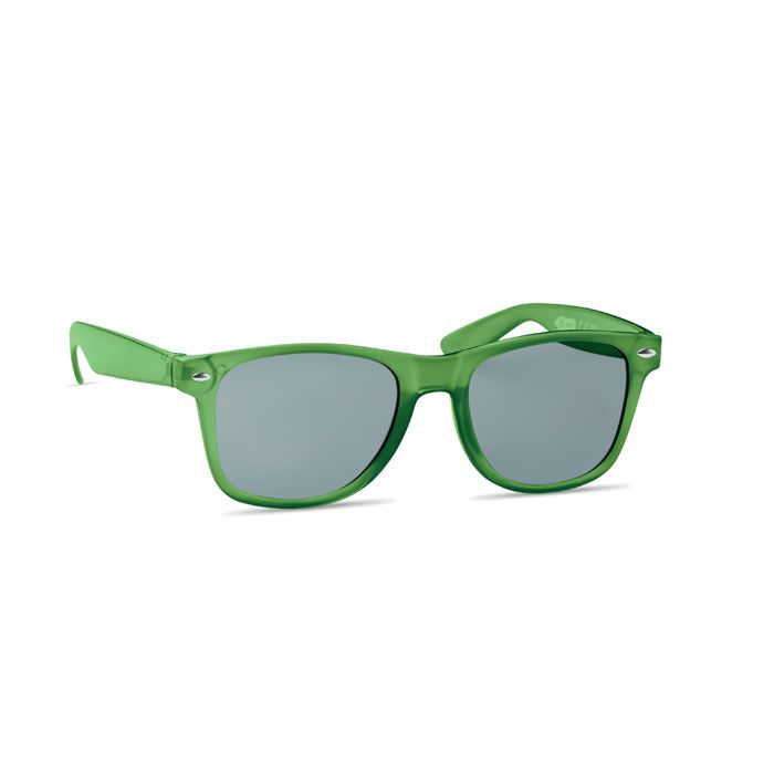 Macusa Sonnenbrille RPET, transparent grün