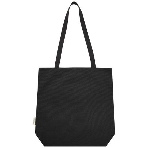 PF130042-4Joey vielseitige Tragetasche aus GRS recyceltem Canvas 14 L_ schwarz