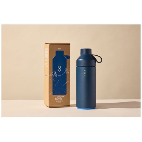 PF100753-1Big Ocean Bottle 1 L vakuumisolierte Flasche_ ozeanblau