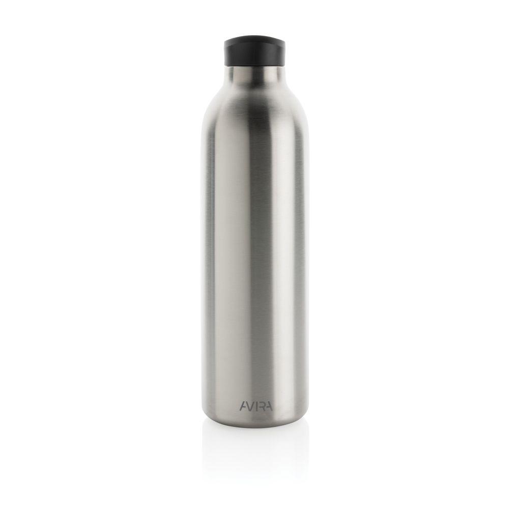 XDP438.01-2Avira Avior RCS recycelte Stainless-Steel Flasche 1L_ silber