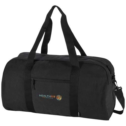 PF130125-3Recanvas GRS recycelte Reisetasche 40L_ schwarz