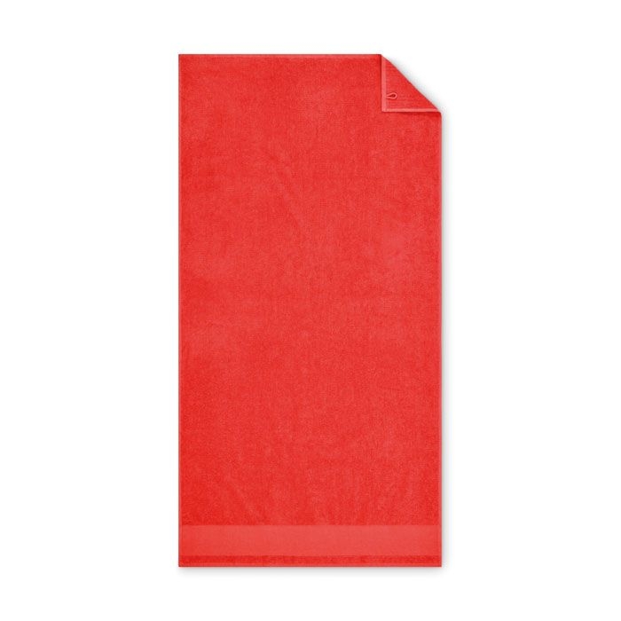 MO2766-05Island 70 Badetuch Baumwolle 70X140cm_ rot