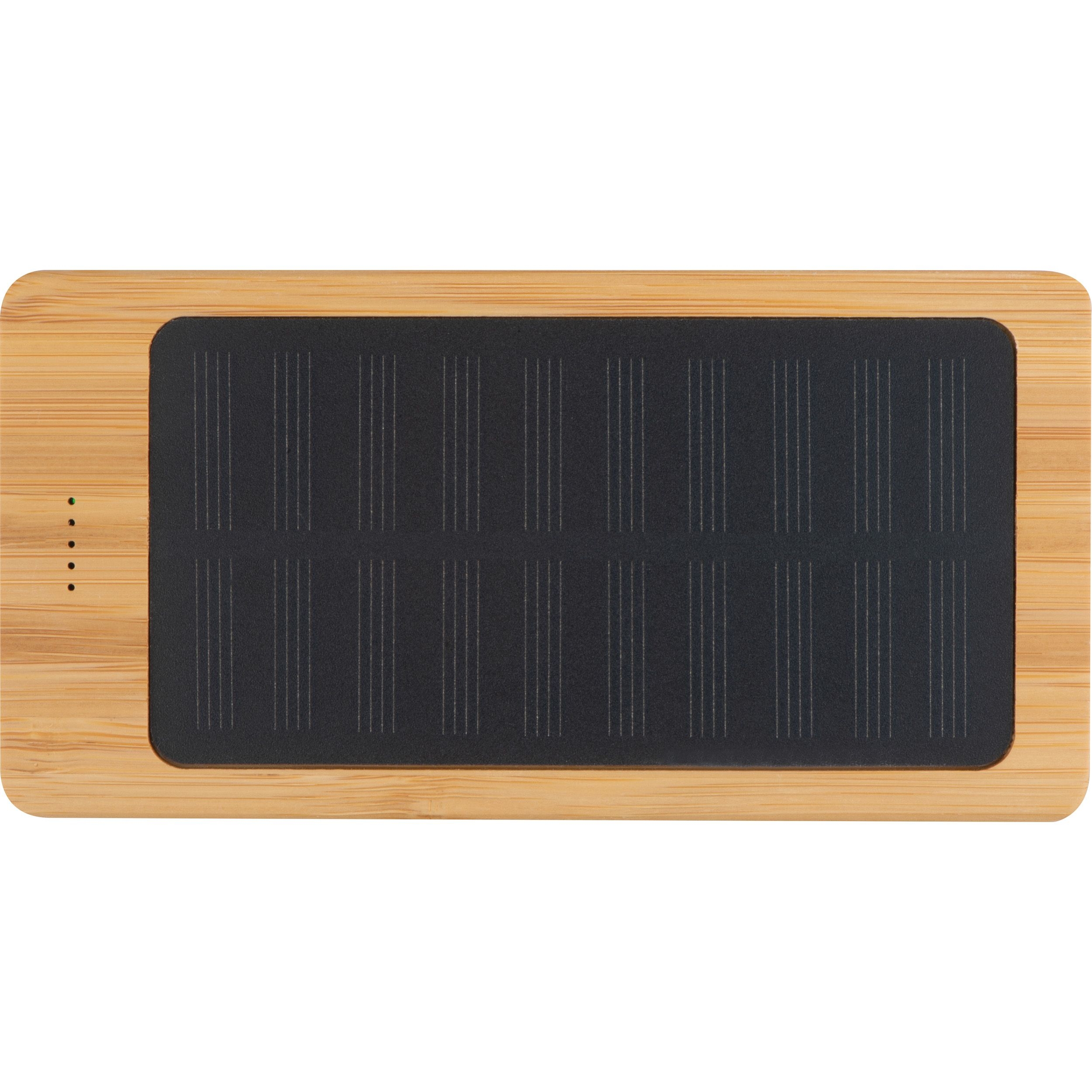 MA32563-13Solar Powerbank aus Bambus mit 8.000 mAh_ beige