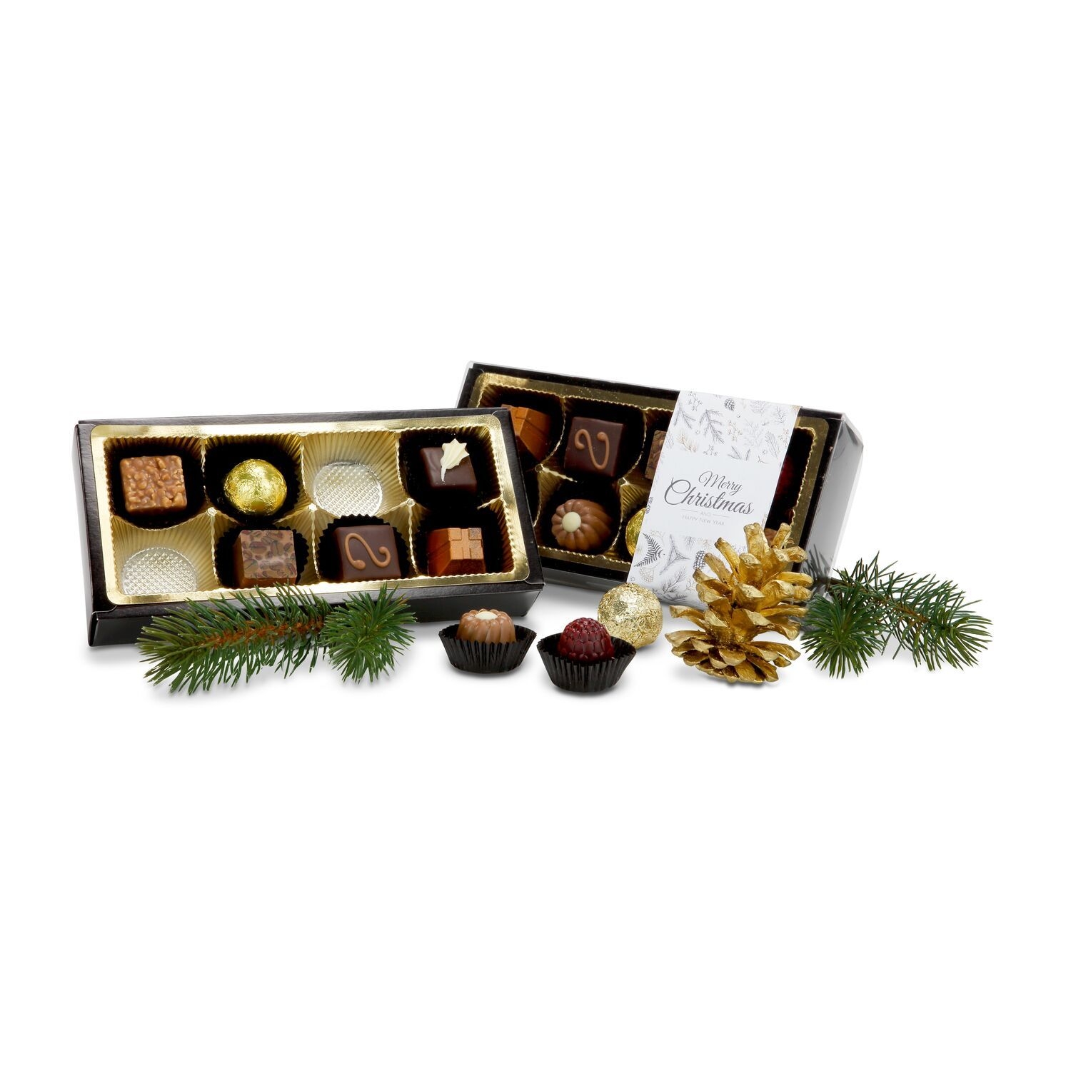 RP2146Pralinenschachtel Merry Christmas