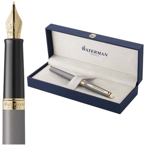 PF106374-2Waterman Hemisphere Fuellfederhalter M_ grau