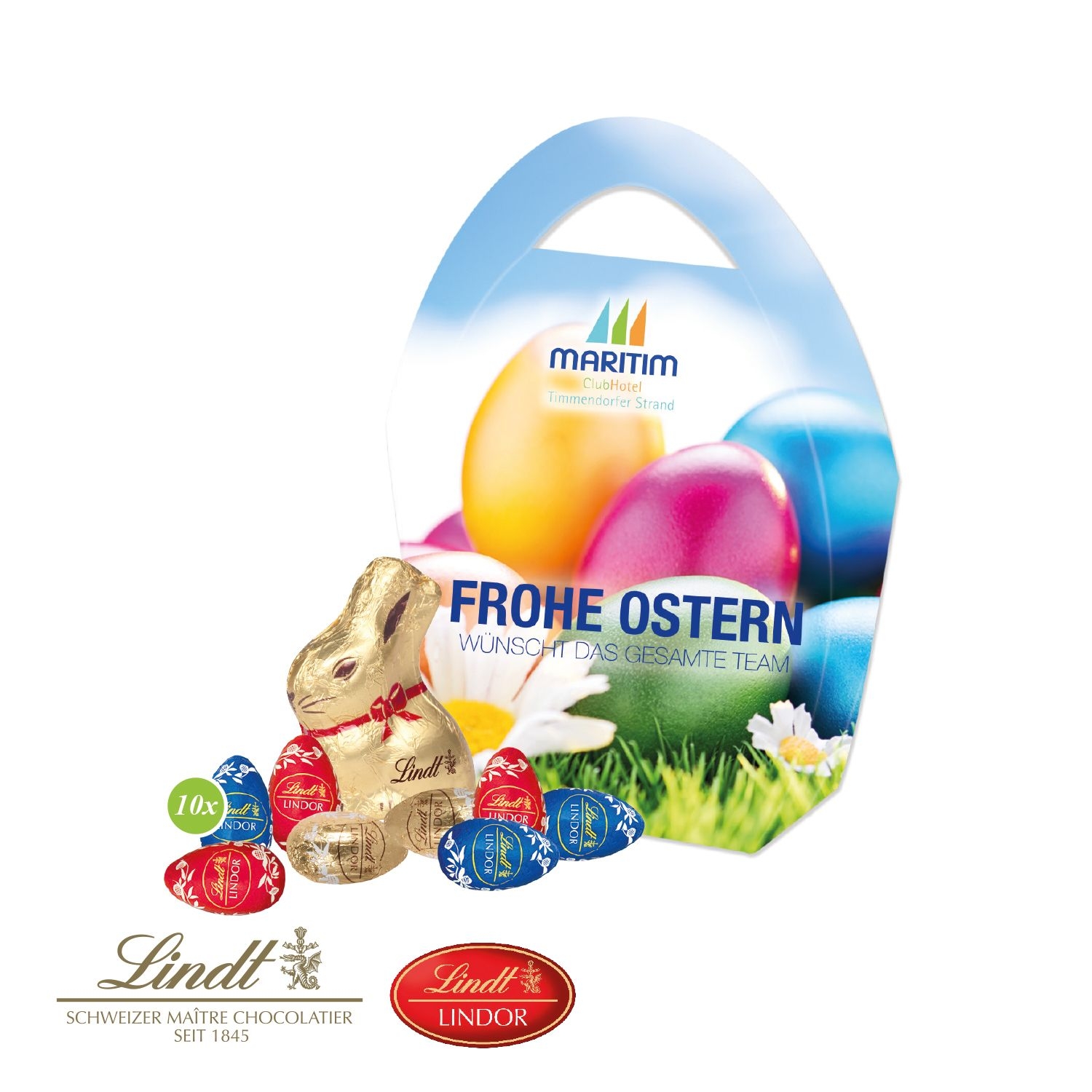 CD94566Premium Osterei mit Schokoladenmischung von Lindt