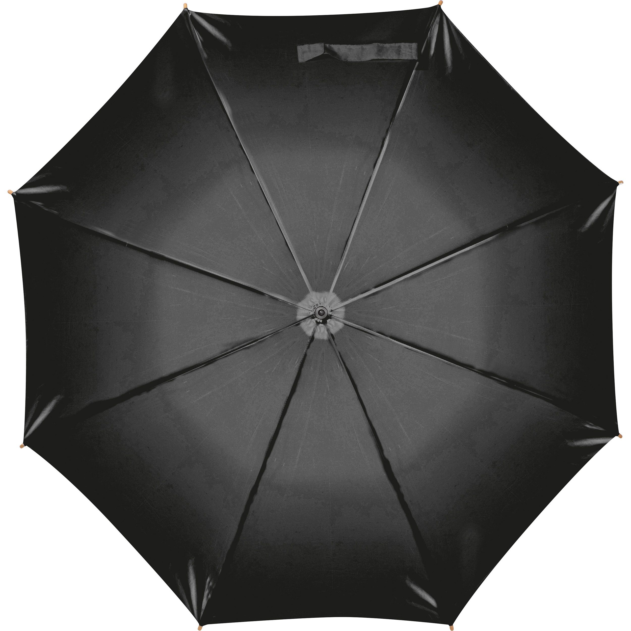 Automatikregenschirm , schwarz