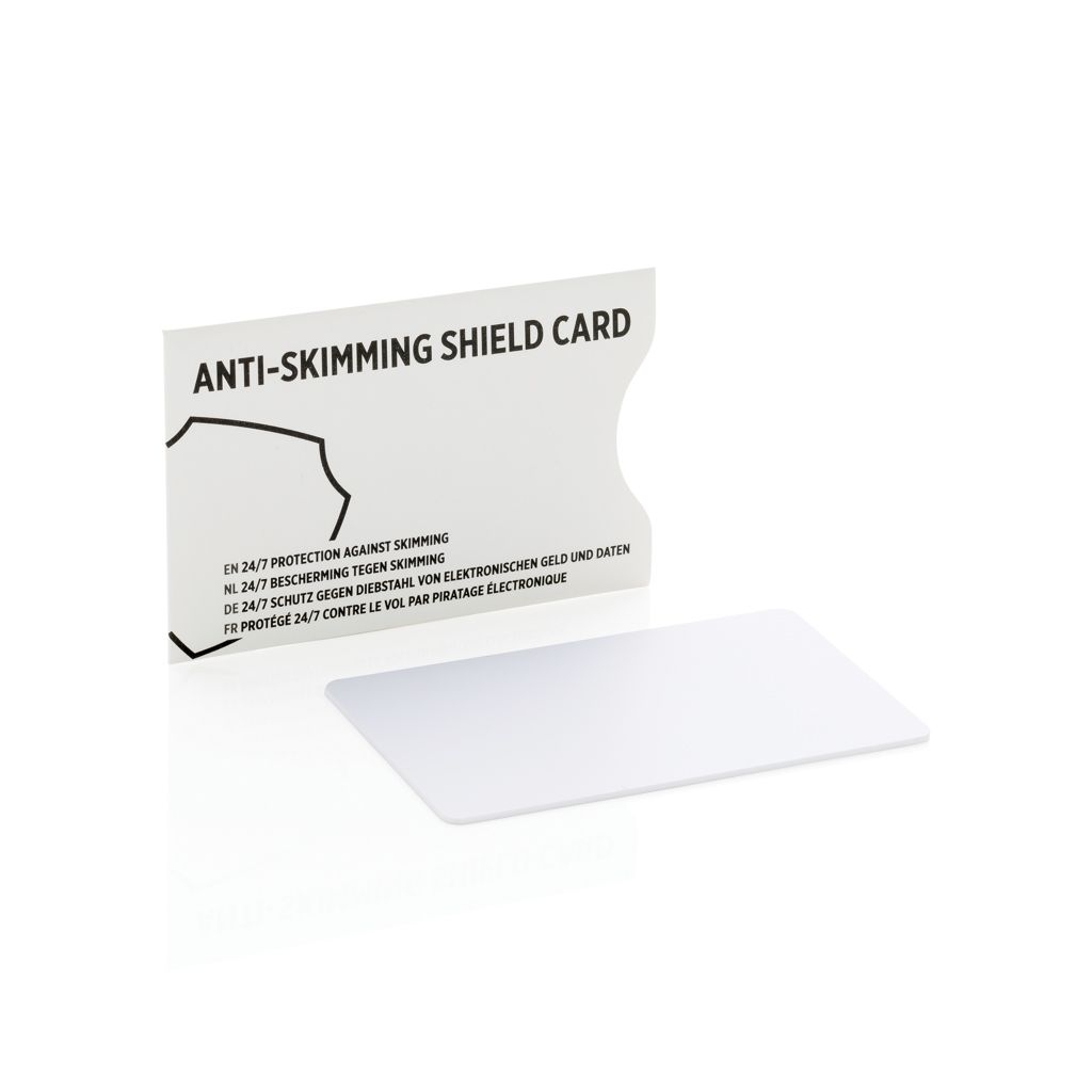 XDP820.52-3RFID Anti-Skimming-Karte mit aktivem Stoerchip_ weiss