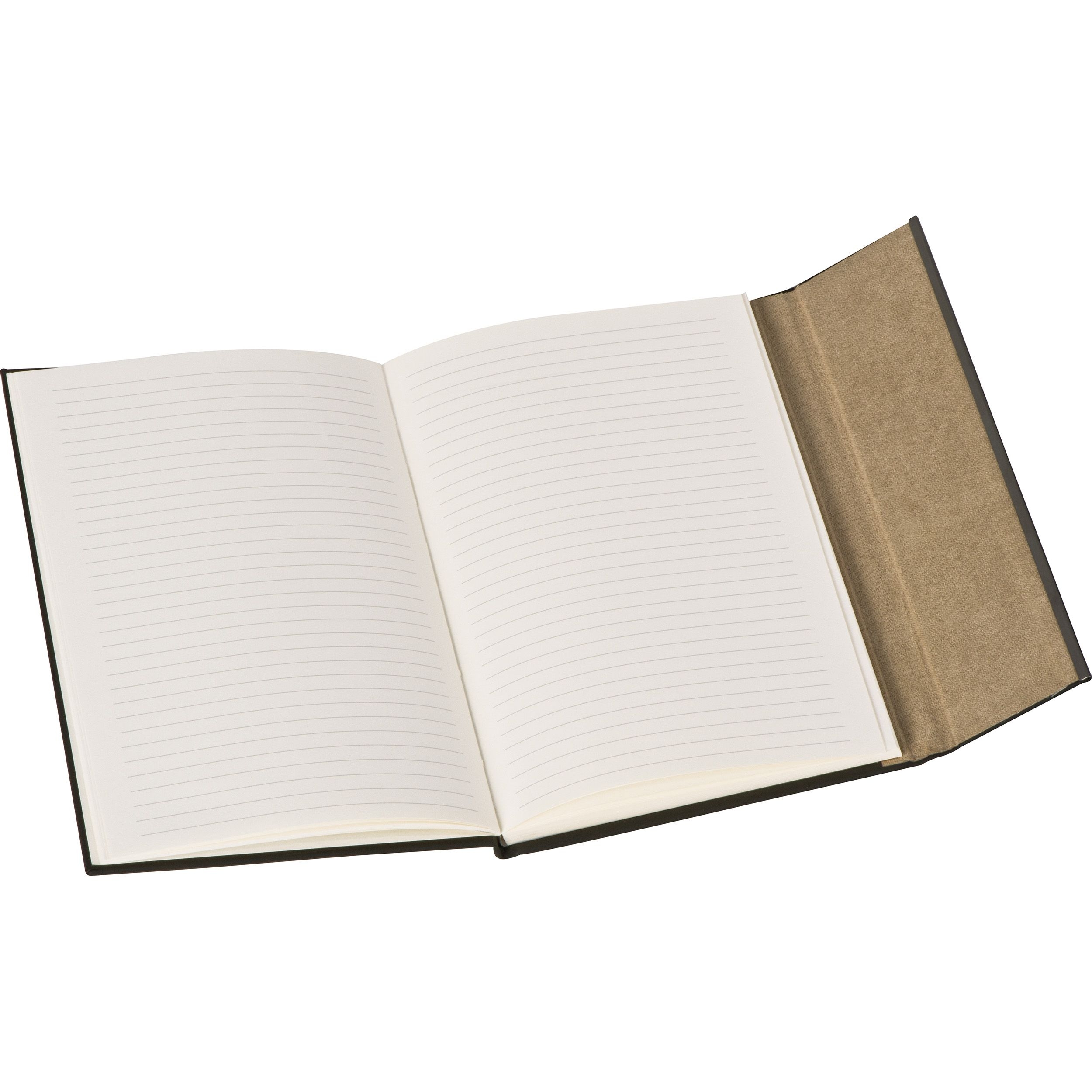 MA20087-03A5 Notizbuch mit Metallapplikation BENJAMIN_ schwarz