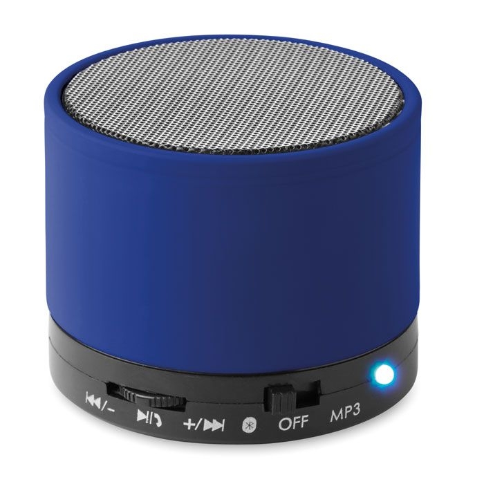 MO8726-37Round Bass Wireless Lautsprecher_ rund_ koenigsblau