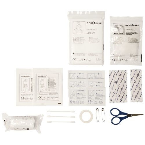 PF122006-1Alexander 30-teiliges Erste-Hilfe-Set mit wasserfester Tasche_ schwarz