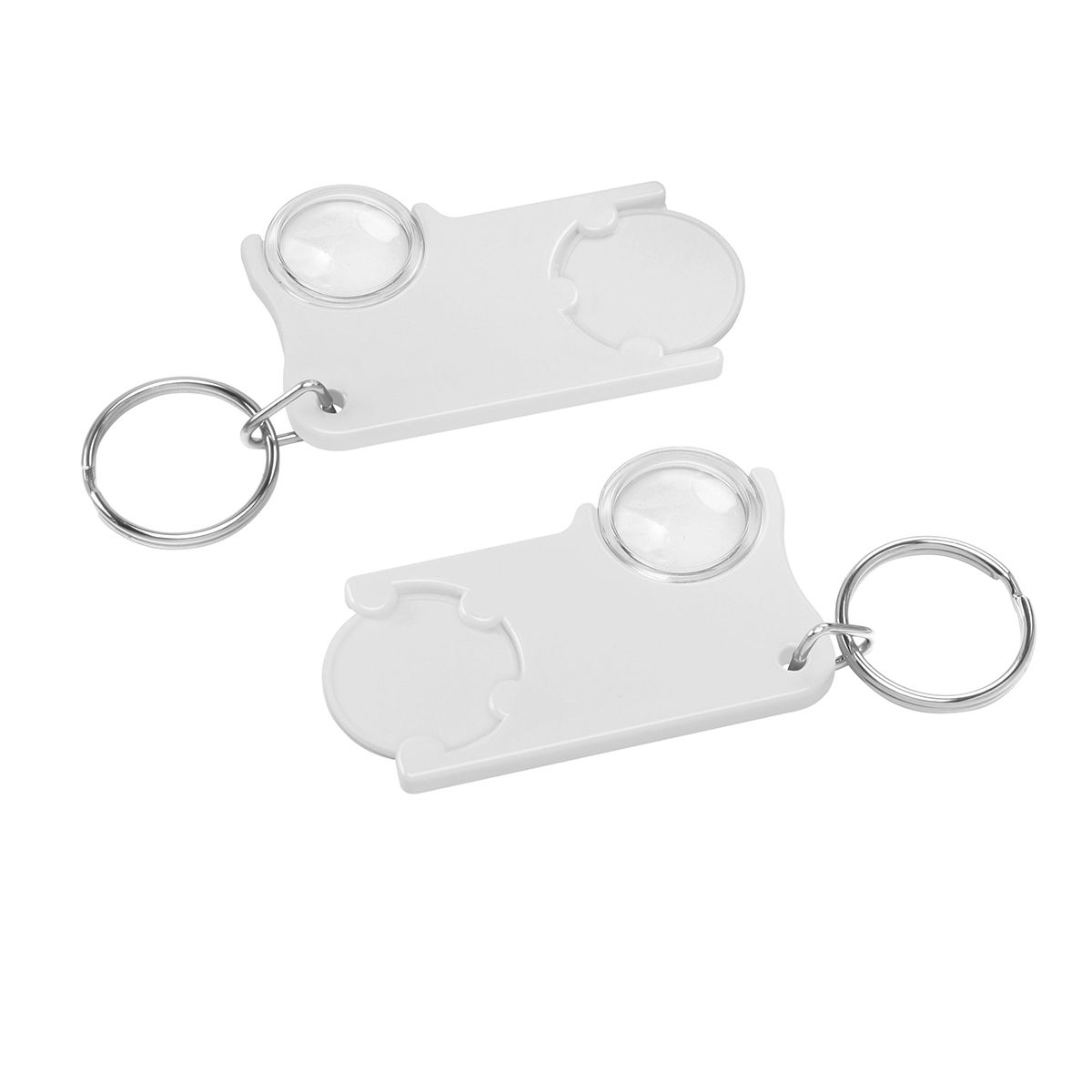 HE8286R-0-0Chiphalter mit 1€-Chip und Lupe_ weiss_ weiss HE8286R-0-0Chiphalter mit 1€-Chip und Lupe_ weiss_ weiss