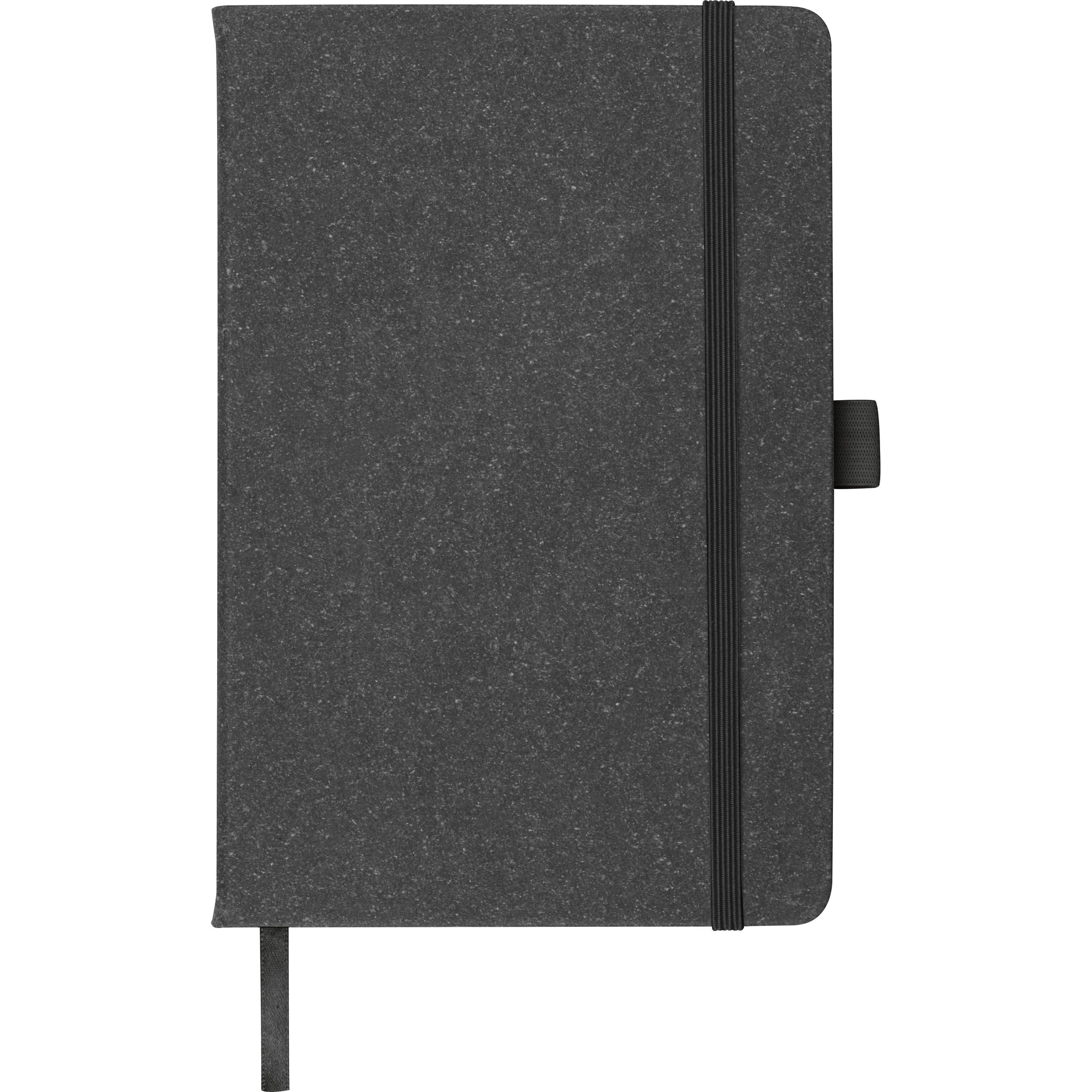 MA22746-03A5 Notizbuch mit recyceltem Ledereinband_ schwarz