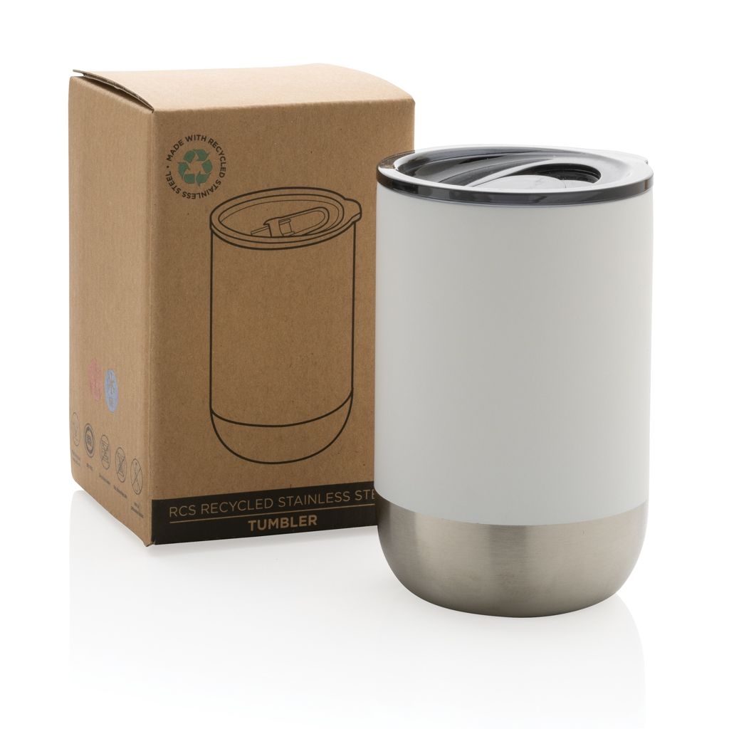 XDP433.06-3RCS recycelter Stainless Steel Becher_ weiss