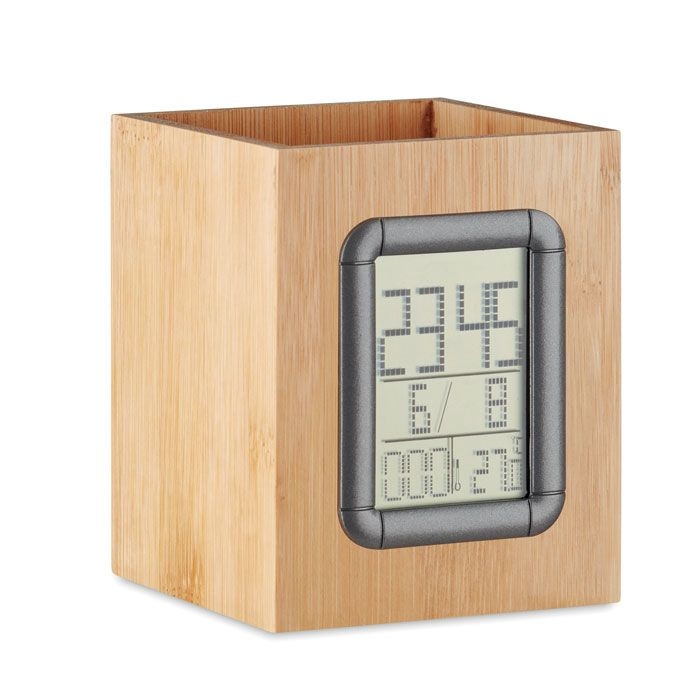 MO6289-40Manila Stiftehalter Bambus_ Holz