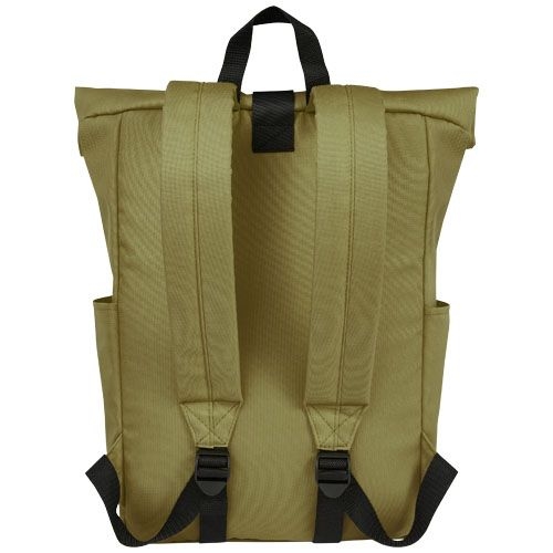PF120659-4Byron 15_6_ GRS RPET Roll-Top Rucksack 18 L_ olive