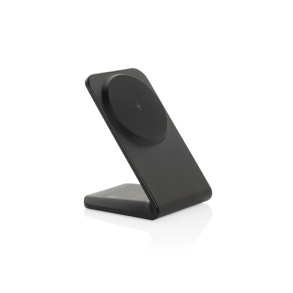 XDP309_09-01VoltPerch 15W magnetischer Wireless Charger aus RCS rec. ABS_ schwarz