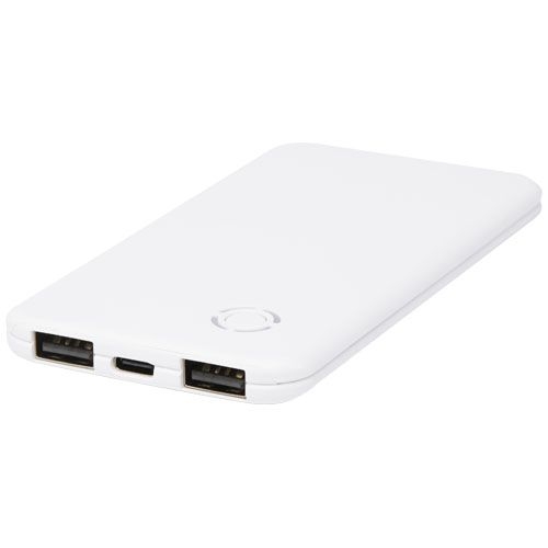 PF124319Slender 4000 mAh flache Dual Powerbank