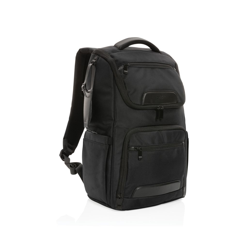 XDP762_88Swiss Peak AWARE™ RPET Voyager 15.6_ Laptop Rucksack