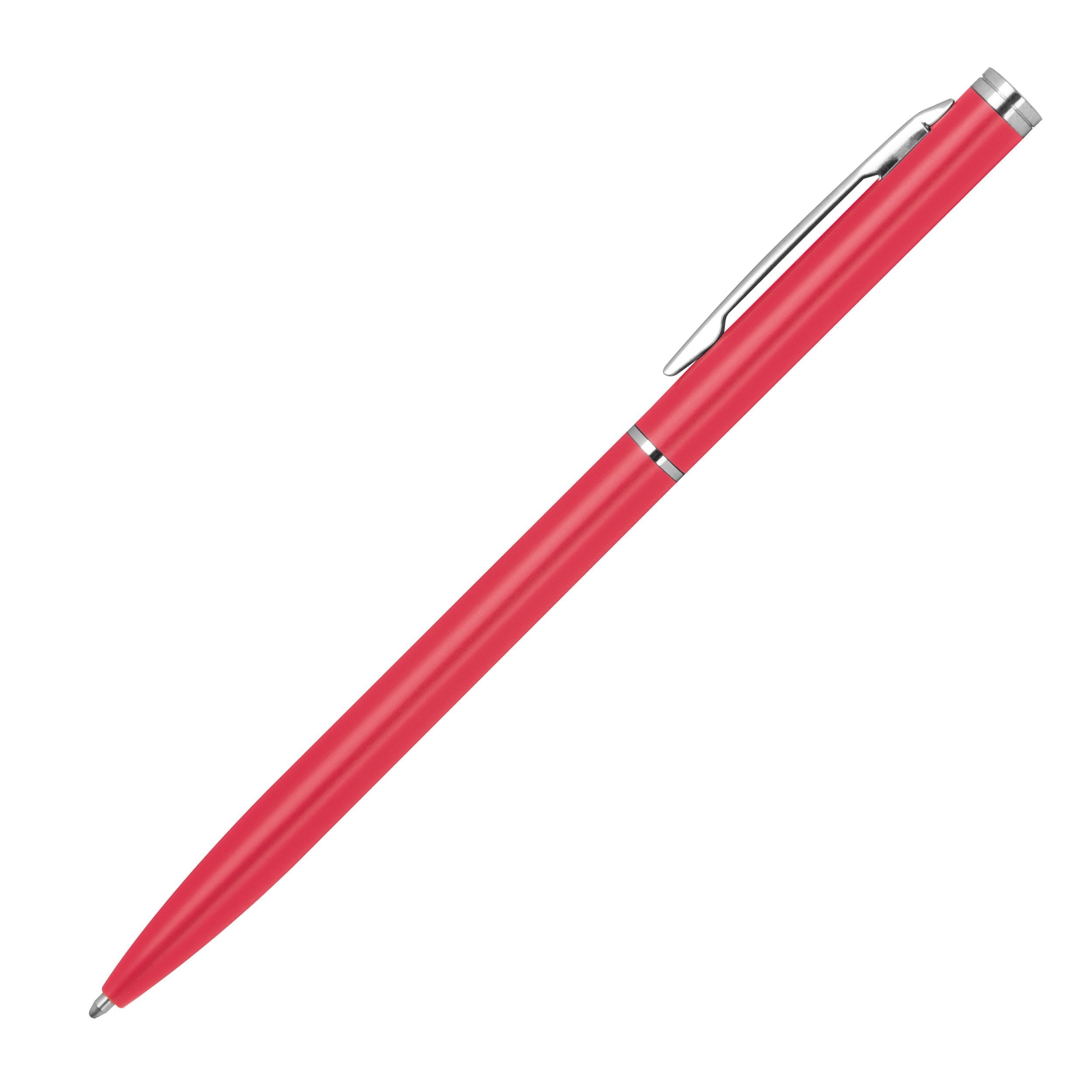 MA17605-05Metall Kugelschreiber in schlanker Form_ rot