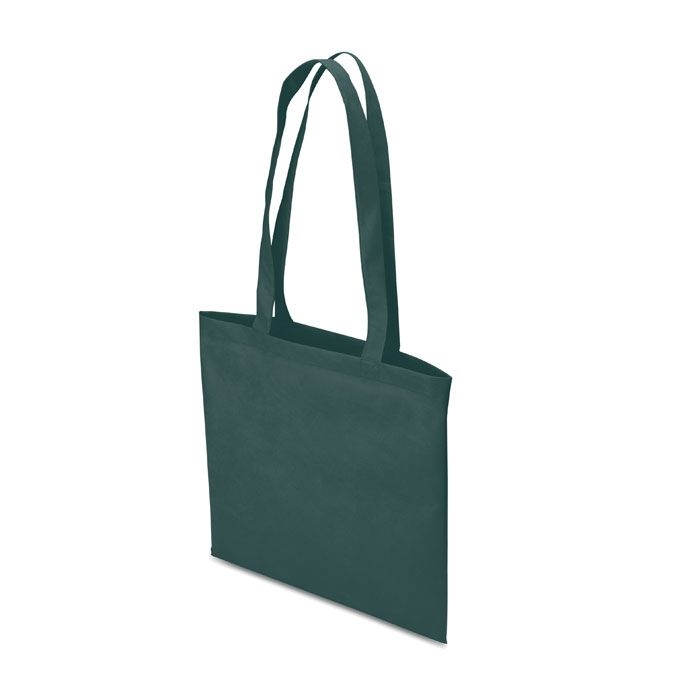 IT3787-60Totecolor Einkaufstasche aus Vliesstoff_ dunkelgruen