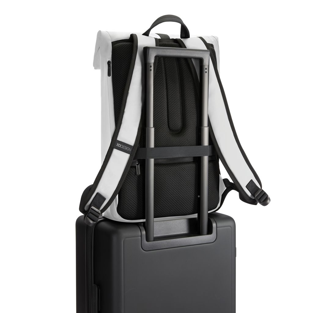 XDP706.26-13Urban wasserabweisender Flap-Top Rucksack_ off white