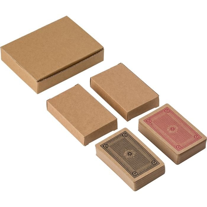 GI1042147-11Kartenspiele aus recyceltem Papier Arwen_ brown