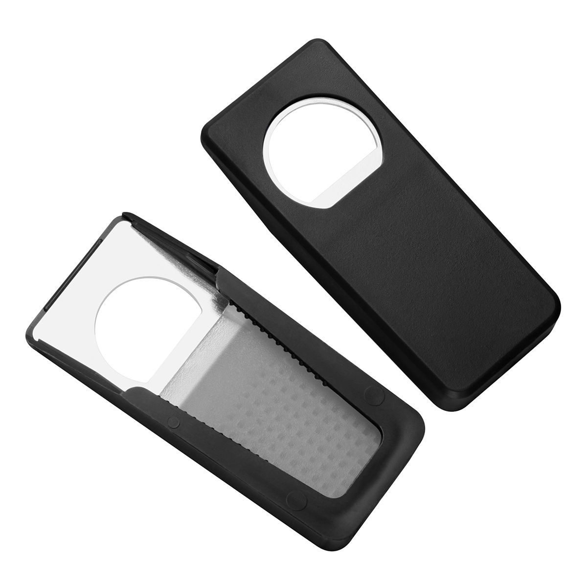 HE7104-6Flaschenoeffner mit Verschluss _Alpha_ schwarz HE7104-6Flaschenoeffner mit Verschluss _Alpha_ schwarz
