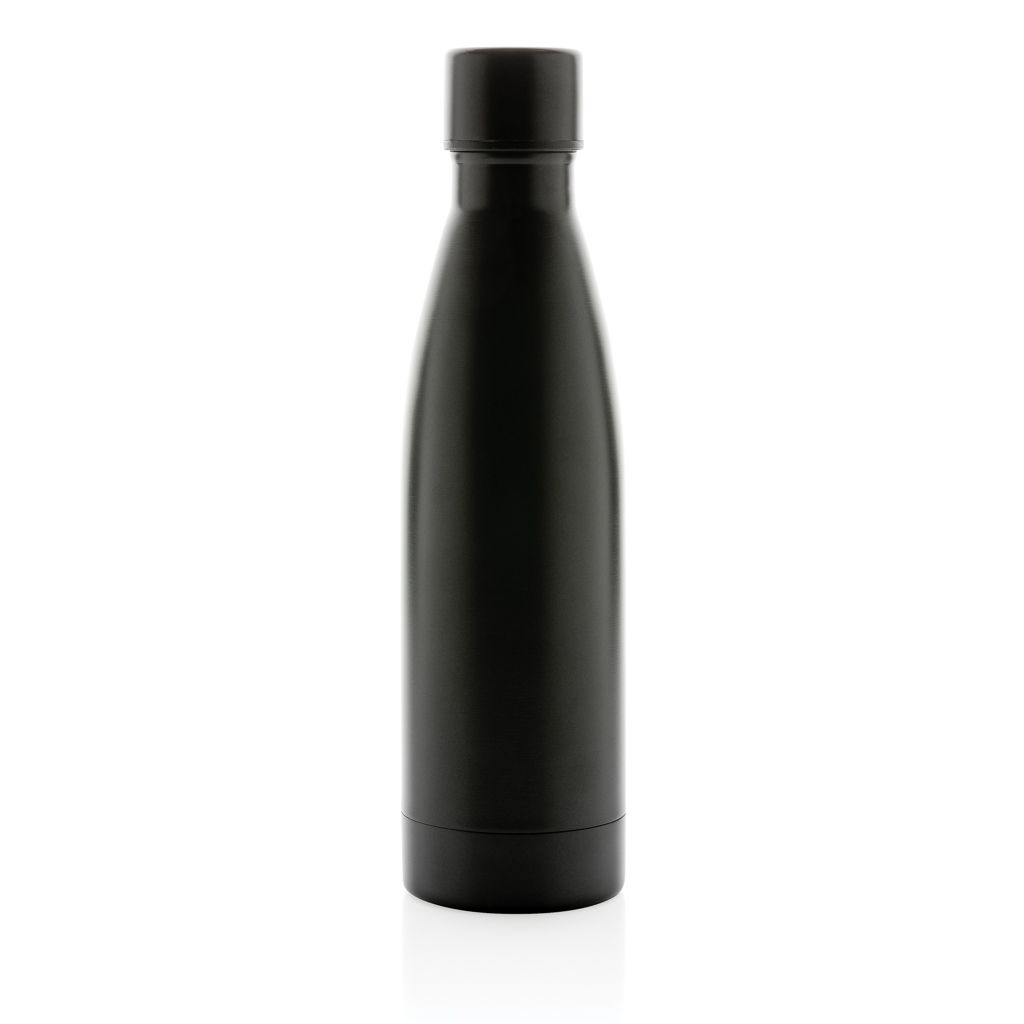 XDP433.27-1RCS recycelte Stainless Steel Solid Vakuum-Flasche_ schwarz