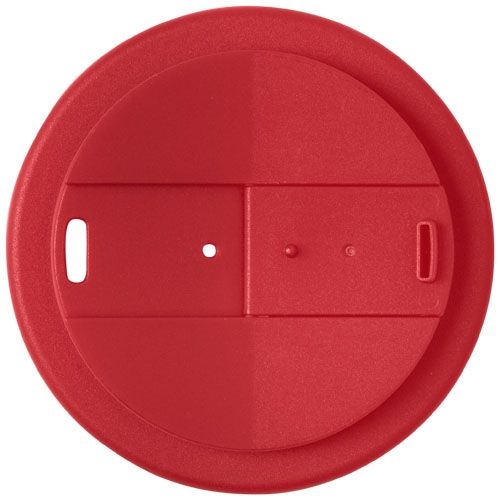 PF210699-10Americano® Espresso 250 ml Isolierbecher mit auslaufsicherem Schraubverschluss_ rot