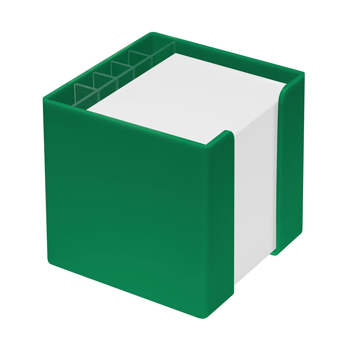HE7009KPC-2Zettelbox mit Koecher _Alpha_ gruen
