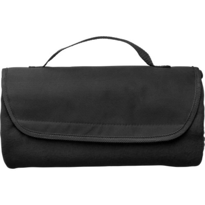 GI1921-01Fleece-Picknickdecke Helga_ Schwarz