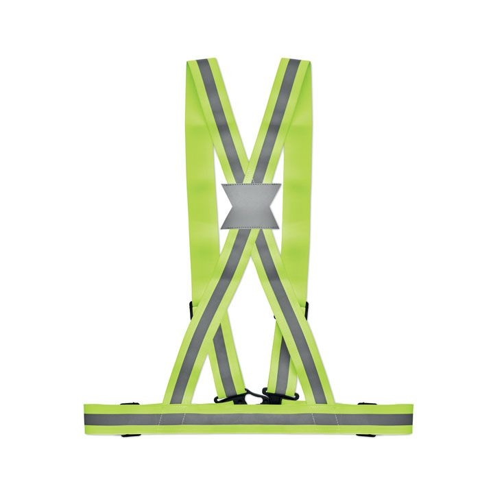 MO6445-68Allvisible Reflektierende Guertelweste_ neon gruen