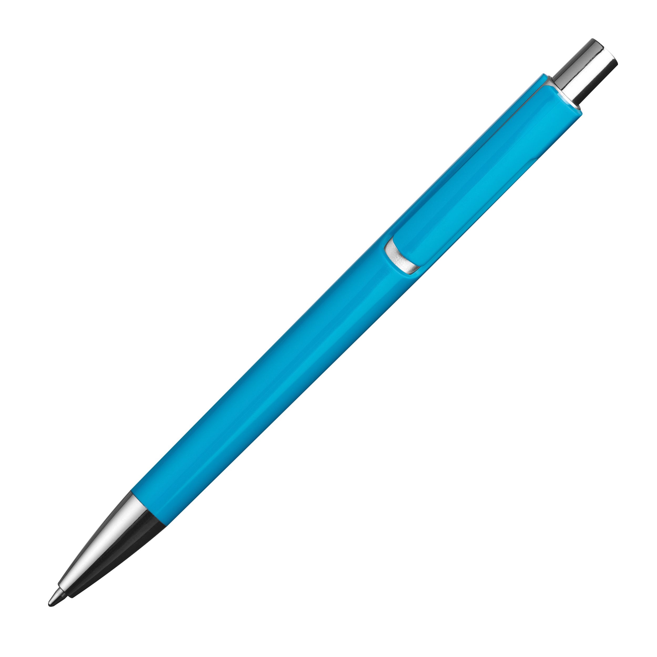 MA13538-24Kugelschreiber mit silbernen Applikationen_ hellblau