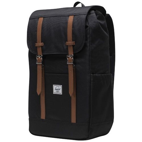 PF120691-3Herschel Retreat™ recycelter Laptop-Rucksack 23 L_ schwarz