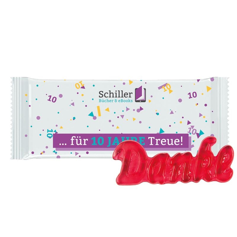 JG10072Fruchtgummi 1er Danke