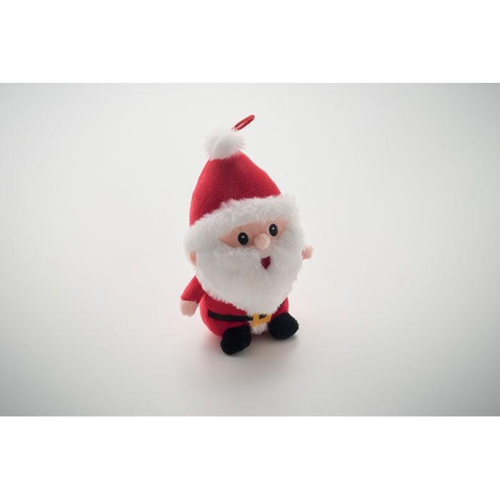 CX1592-05Gleeful Pluesch-Weihnachtsmann_ rot