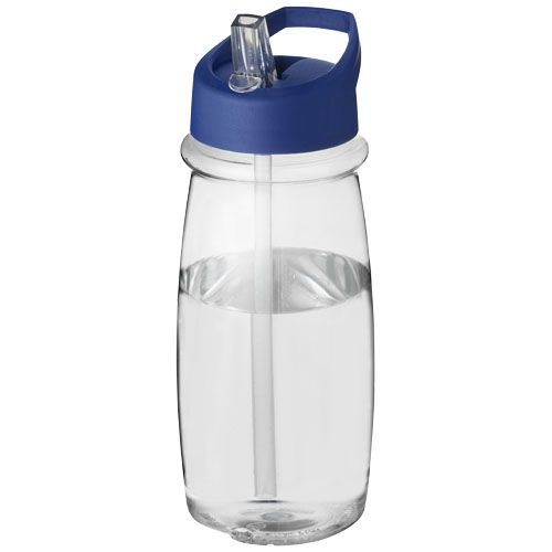 PF210882-2H2O Active® Pulse 600 ml Sportflasche mit Ausgussdeckel_ transparent_blau PF210882-2H2O Active® Pulse 600 ml Sportflasche mit Ausgussdeckel_ transparent_blau