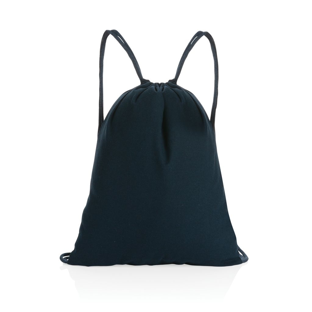 XDP762.63-9Impact AWARE™ recycelter Baumwoll-Sportbeutel 145gr_ navy blau