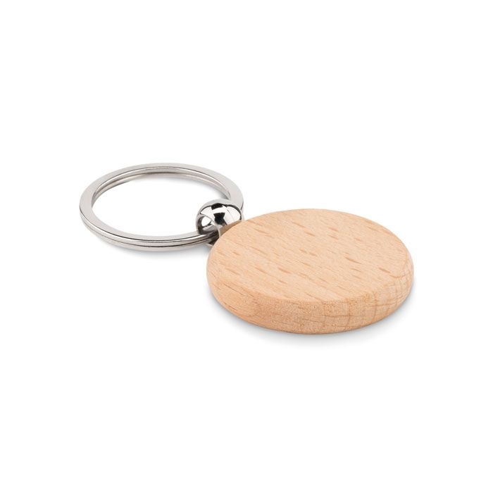 MO9773-40Toty Wood Schluesselring Holz_ rund_ Holz