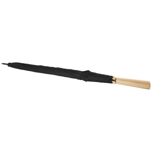 PF109409-3Romee 30'' windbestaendiger Golfschirm aus recyceltem PET_ schwarz
