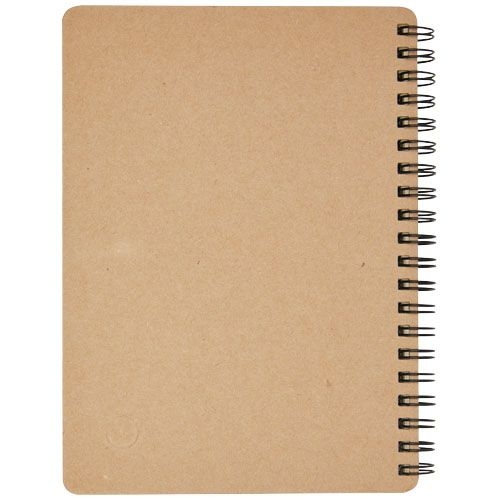 PF106268-2Priestly A6 Recycling Notizbuch mit Stift_ natur_schwarz