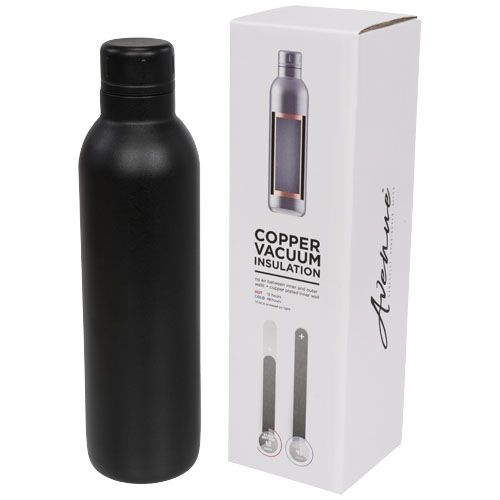 PF100549-1Odin 510 ml Kupfer-Vakuum Isolierflasche_ schwarz