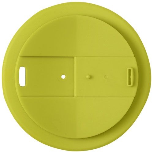 PF210455-17Americano® Espresso Eco 250 ml recycelter Isolierbecher mit auslaufsicherem Deckel _ limone