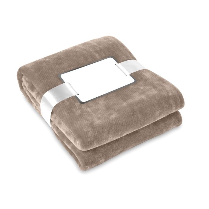 MO9088-39Davos Flanell Fleece-Decke_ khaki