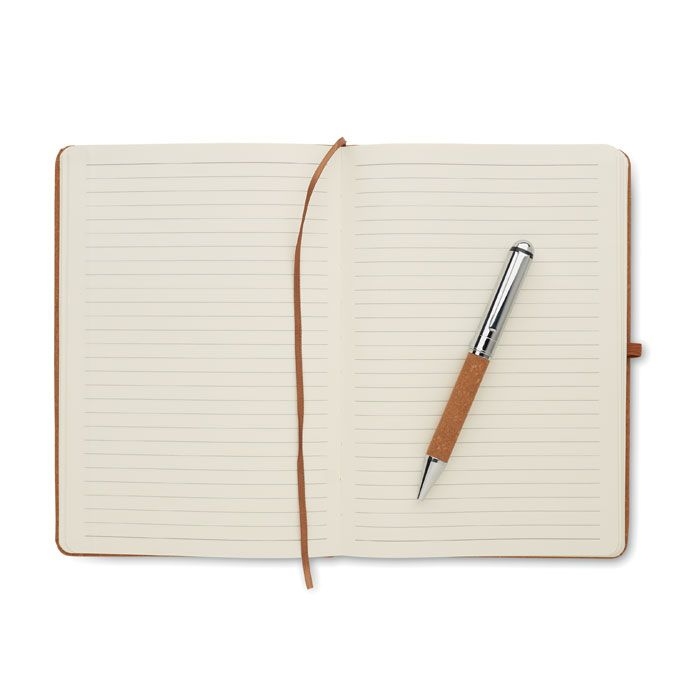MO2195-13Eleganote Set mit Notizbuch_ beige