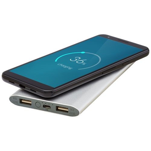 PF124173-3Juice 8000 mAh kabellose Powerbank_ silber PF124173-3Juice 8000 mAh kabellose Powerbank_ silber