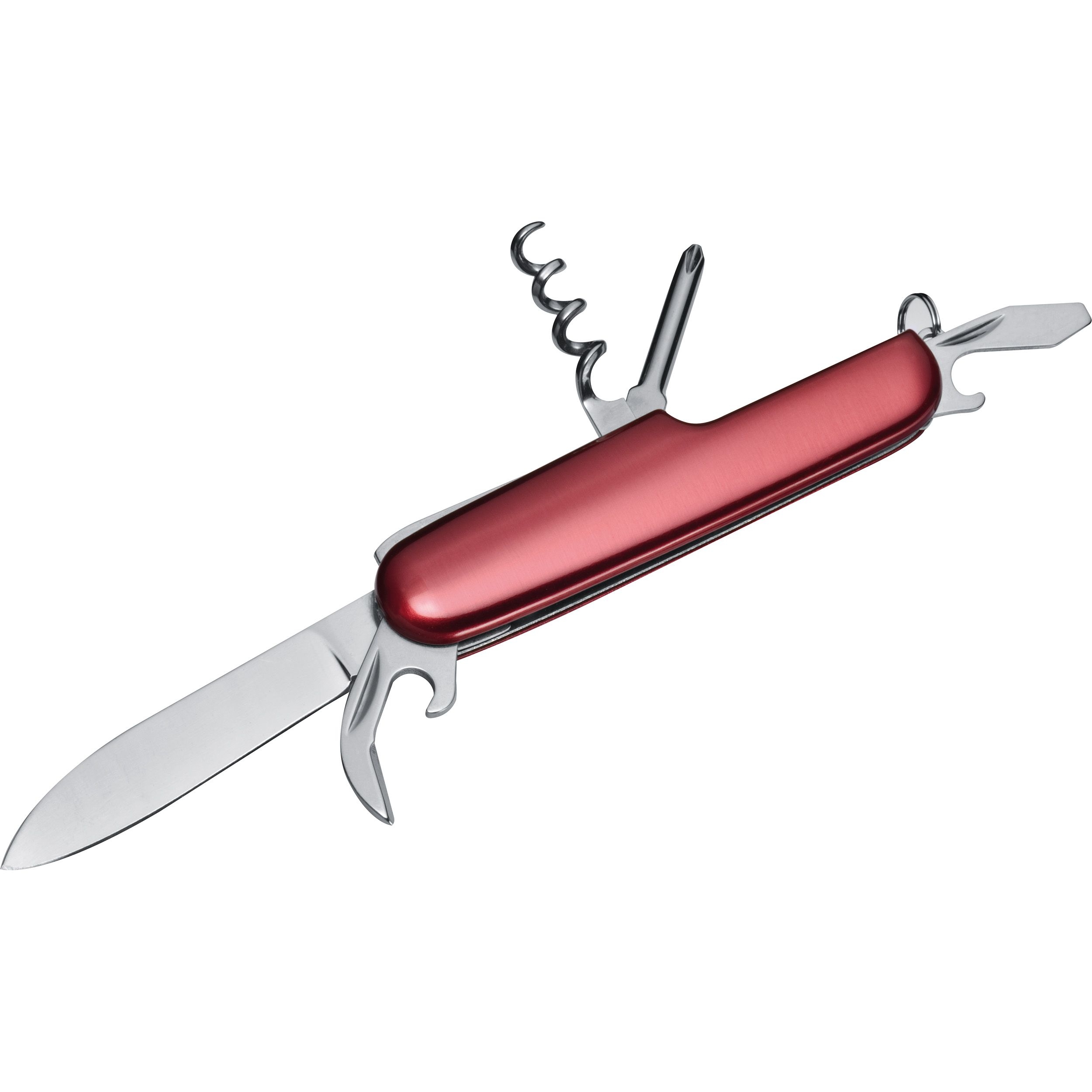MA59602-05Edles 7 teiliges Taschenmesser_ rot